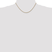14k 1.6mm Round Snake Chain