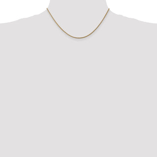 14k 1.6mm Round Snake Chain