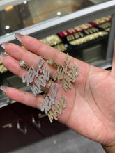 Cargar imagen en el visor de la galería, Colgante de diamantes hecho a sí mismo con cadena