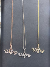 10K DIA WIFEY PENDANT AND CHAIN 0.50CTW