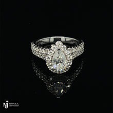 Load image into Gallery viewer, 14K WG DIA BRIDAL SET 2.04CTW