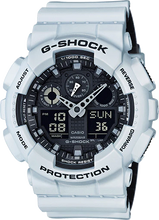 Relojes G-Shock GA-100 Military Series - Blanco/Uno GA100L-7A